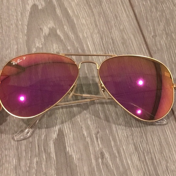 Ray-Ban Accessories - Ray-Ban RB3025 Large Polarized Aviator Sunglasses